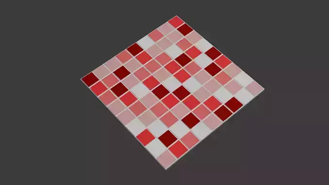 Mosaic tile-mosaico arancio red
