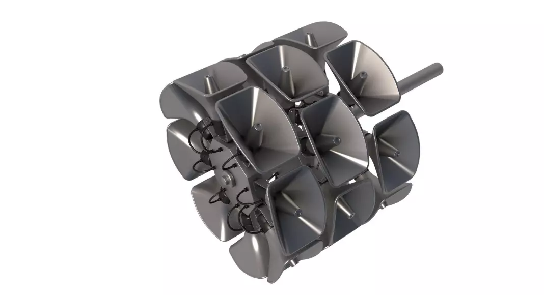 Public Address Speakers 3D model_3