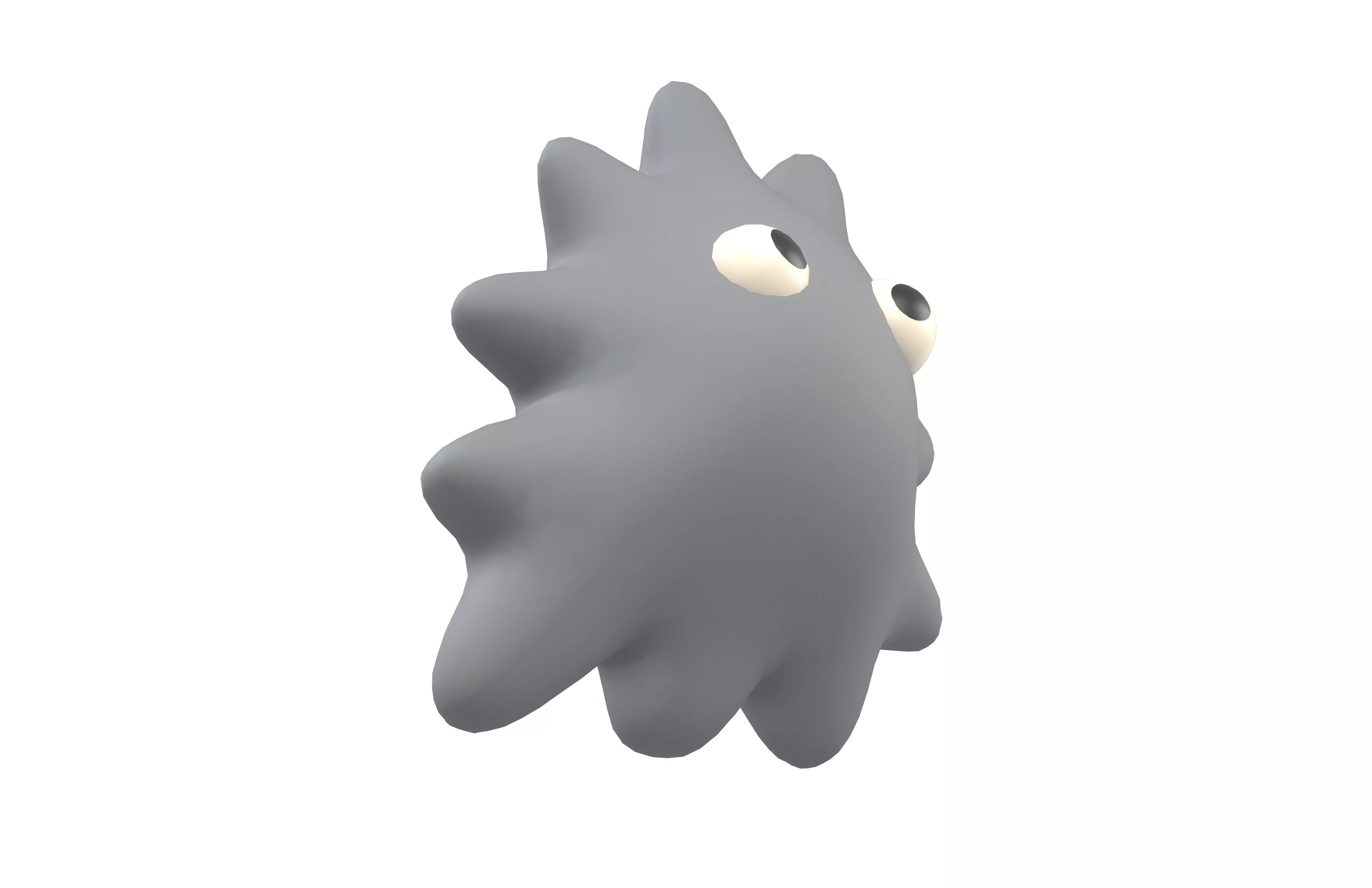 Abstract Monster v2 003 Low-poly 3D model_3