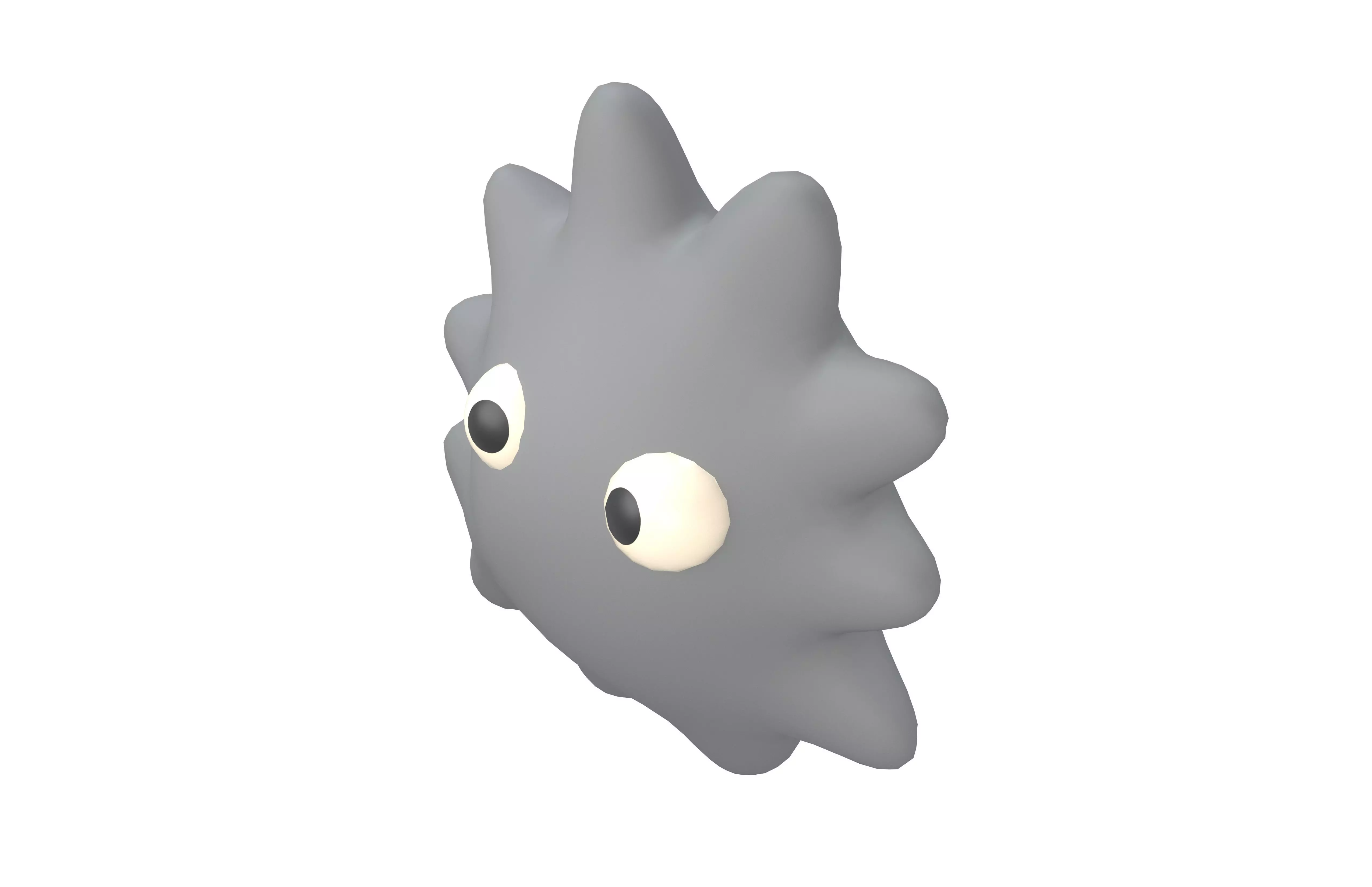 Abstract Monster v2 003 Low-poly 3D model_2