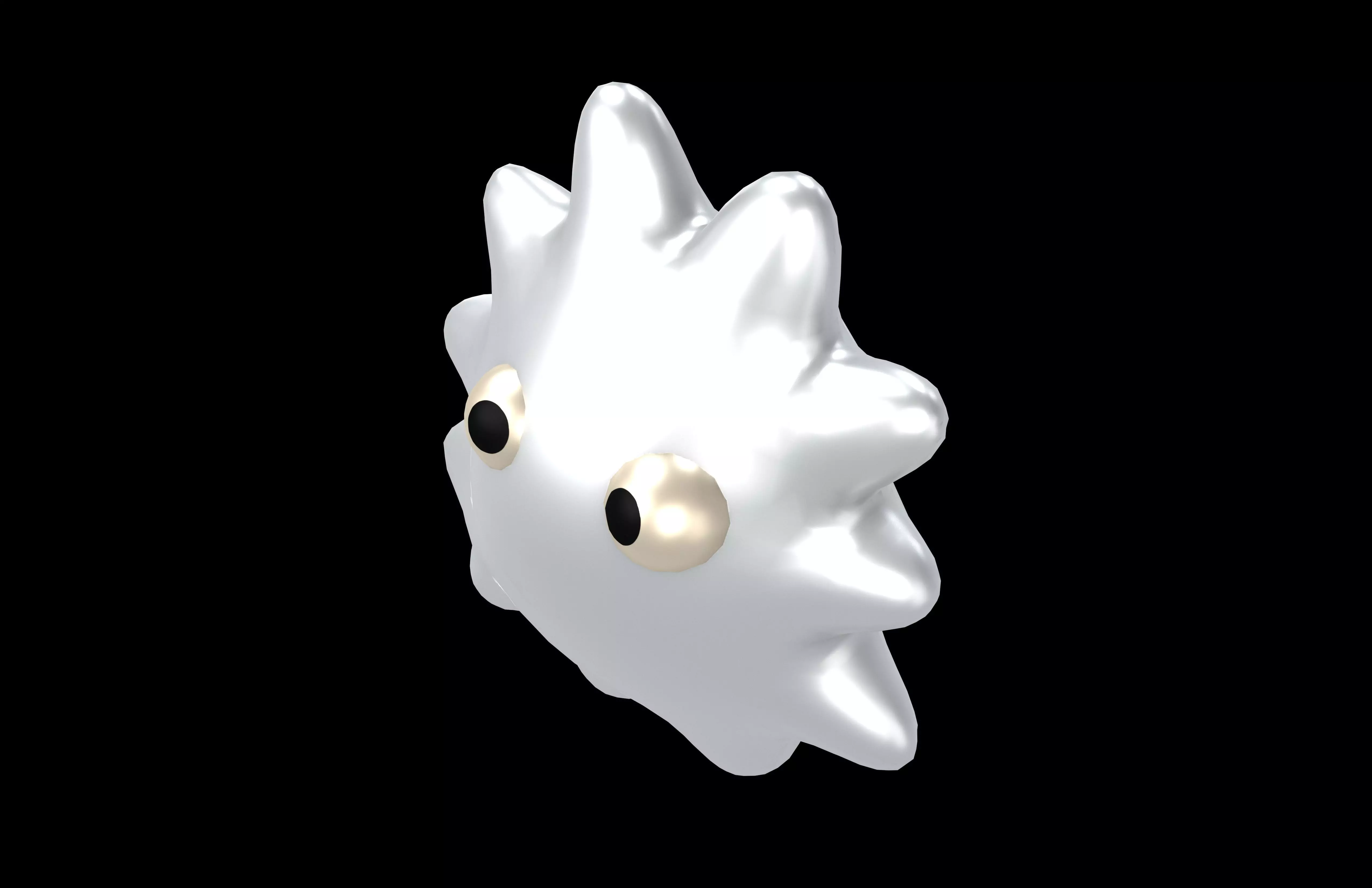 Abstract Monster v2 006 Low-poly 3D model_2