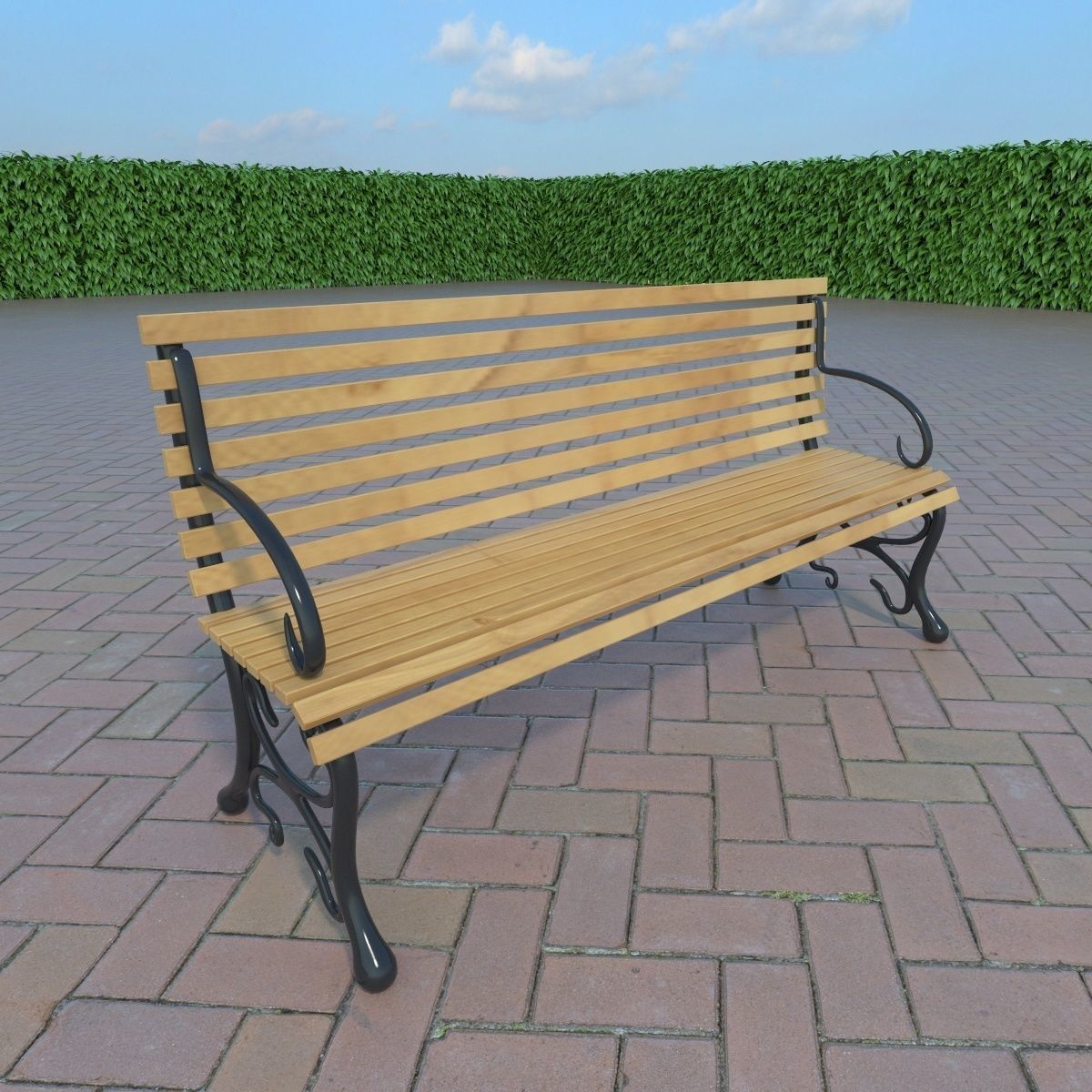 street elements collection 3D model_10