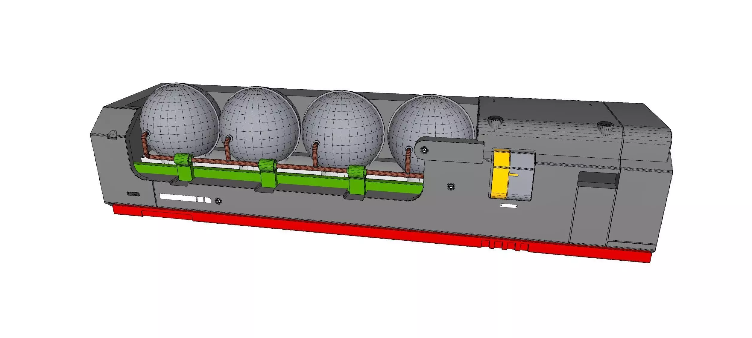 Sci-fi Architecture kitbash 54 3D model_19