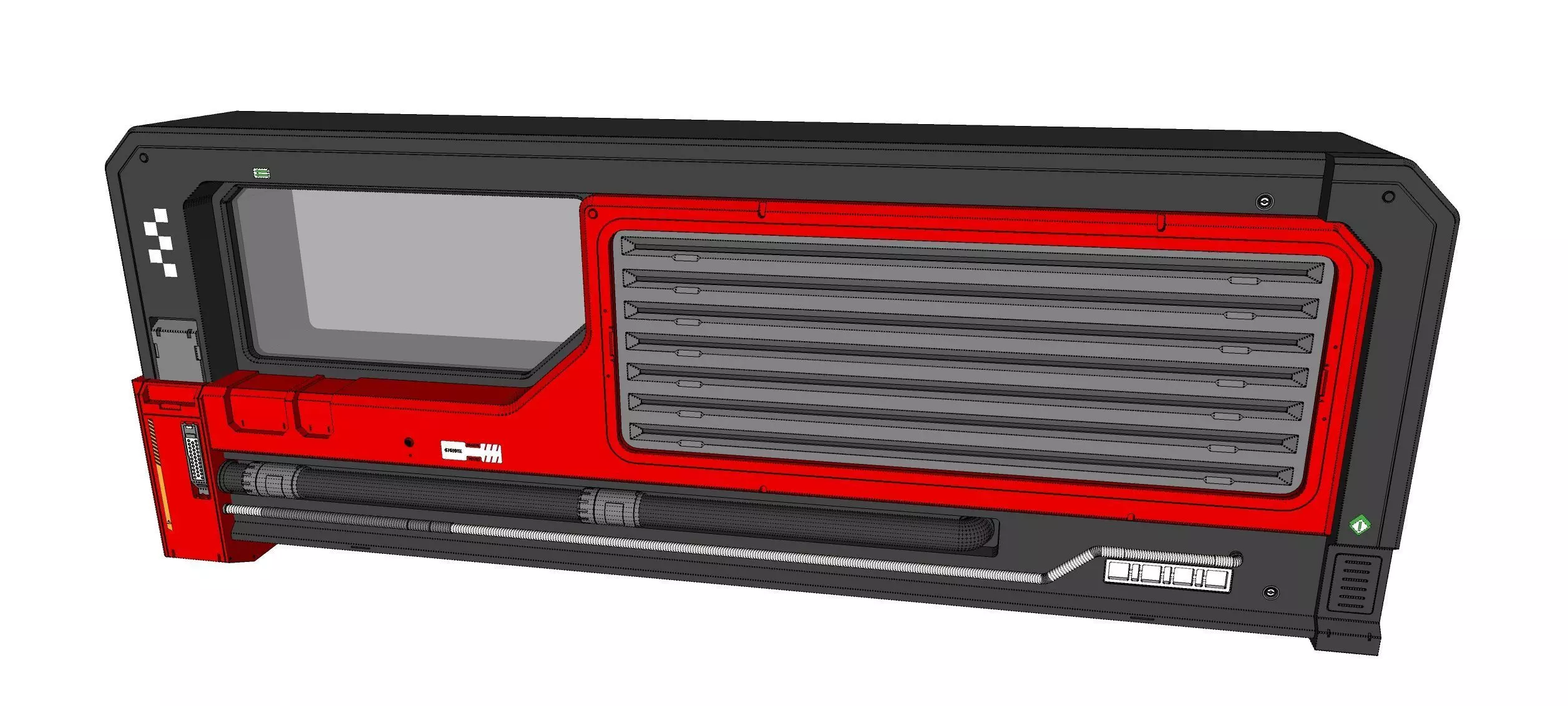 Sci-fi Architecture kitbash 54 3D model_20