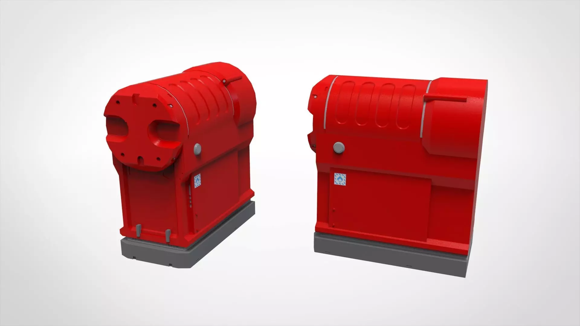 Sci-fi Architecture kitbash 54 3D model_12