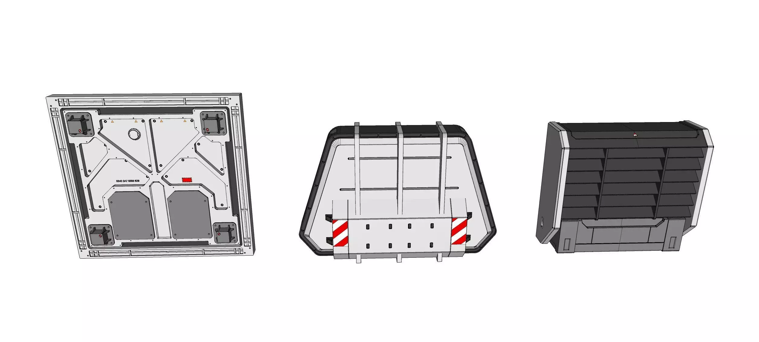 Sci-fi Architecture kitbash 54 3D model_23