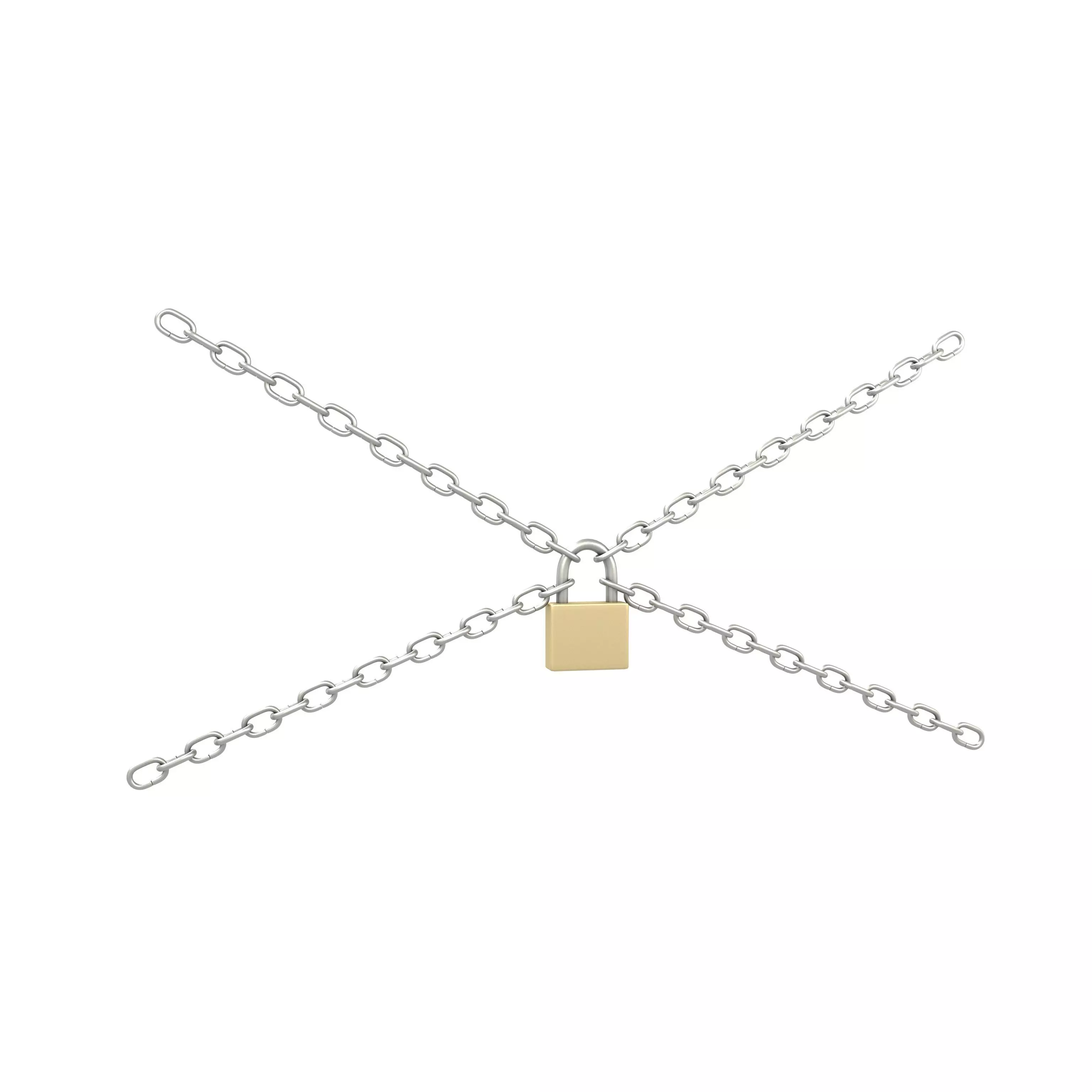 Locked Icon v1 002 Low-poly 3D model_0