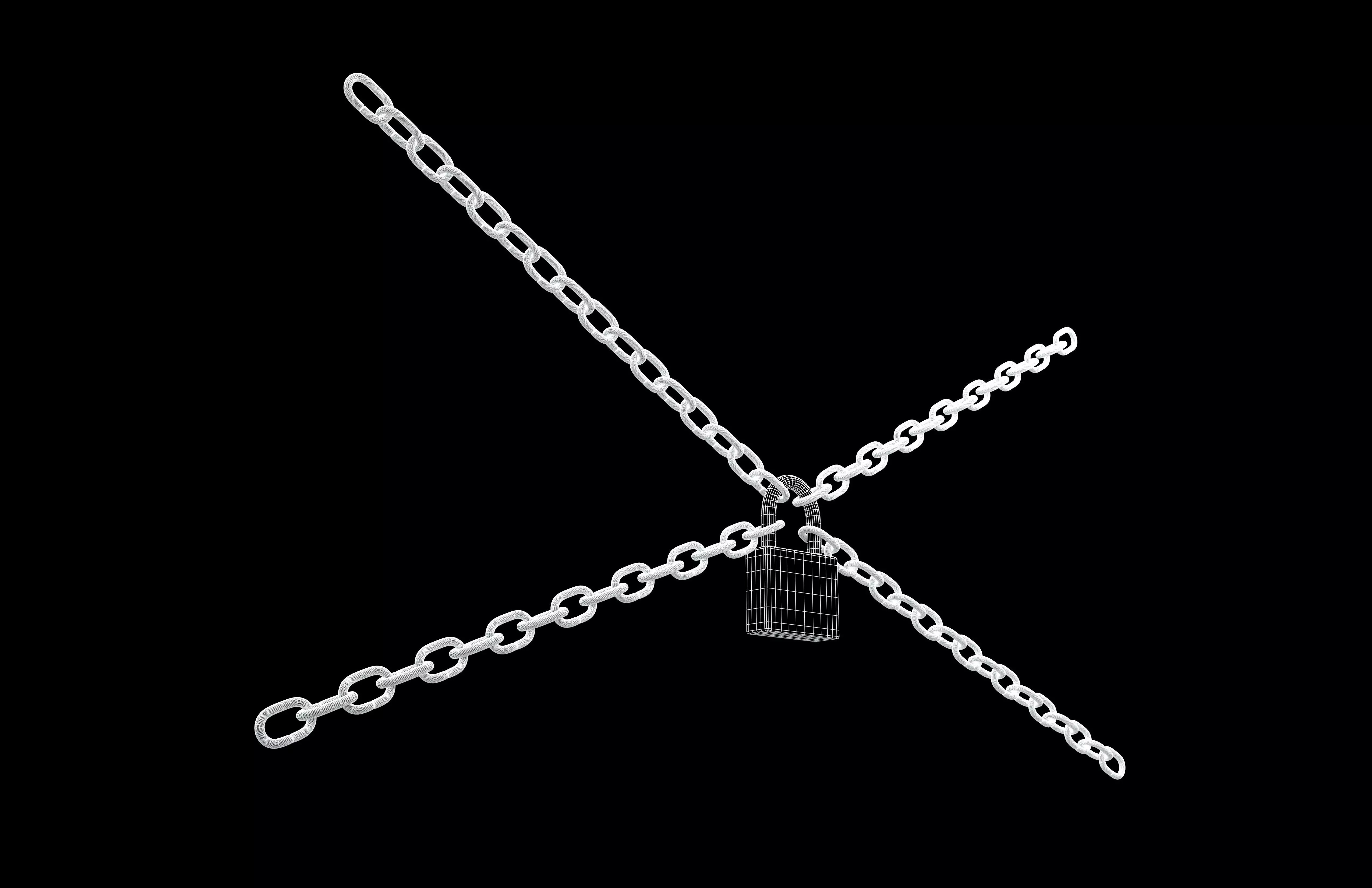 Locked Icon v1 002 Low-poly 3D model_7