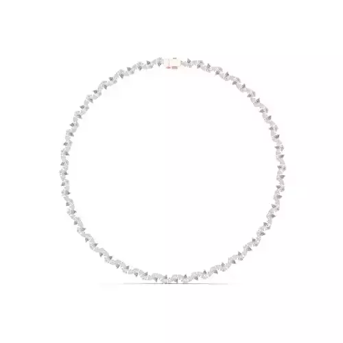 Pear and Round Cut Necklace For Women 3DM STL Video