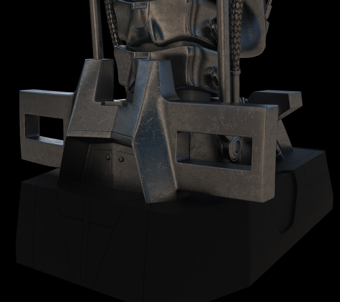 Terminator Genisys T-800 Skull Bust 3D model_21