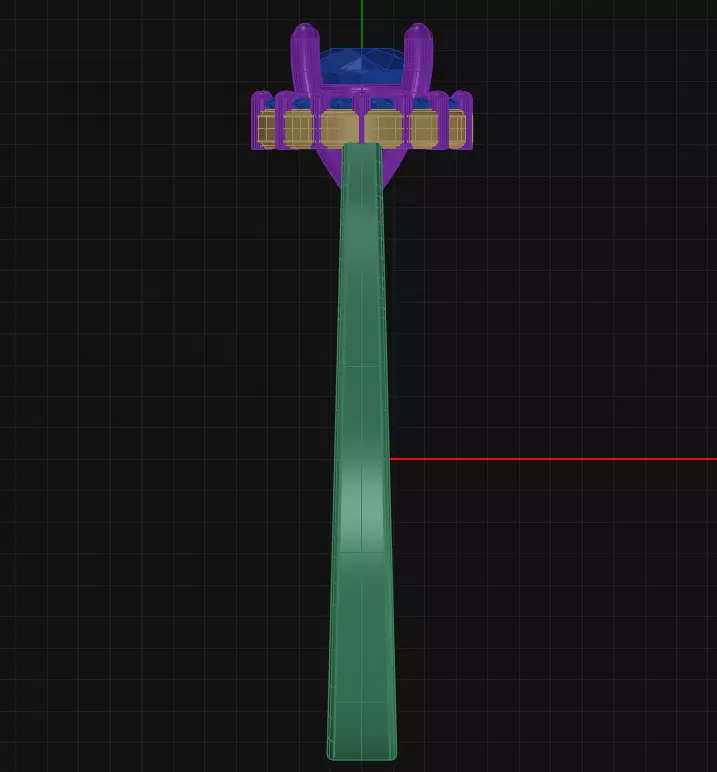 32 Prong Diamond Engagement Ring 3D print model_2