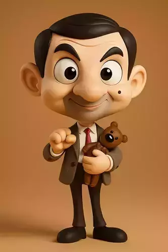 Mr Bean and Teddy