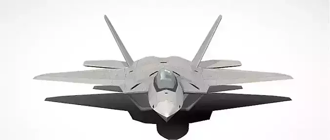 F-22 Raptor 3D Model 3D model
