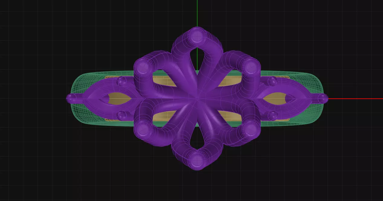 6 Prong Diamond Engagement Ring 3D print model_0