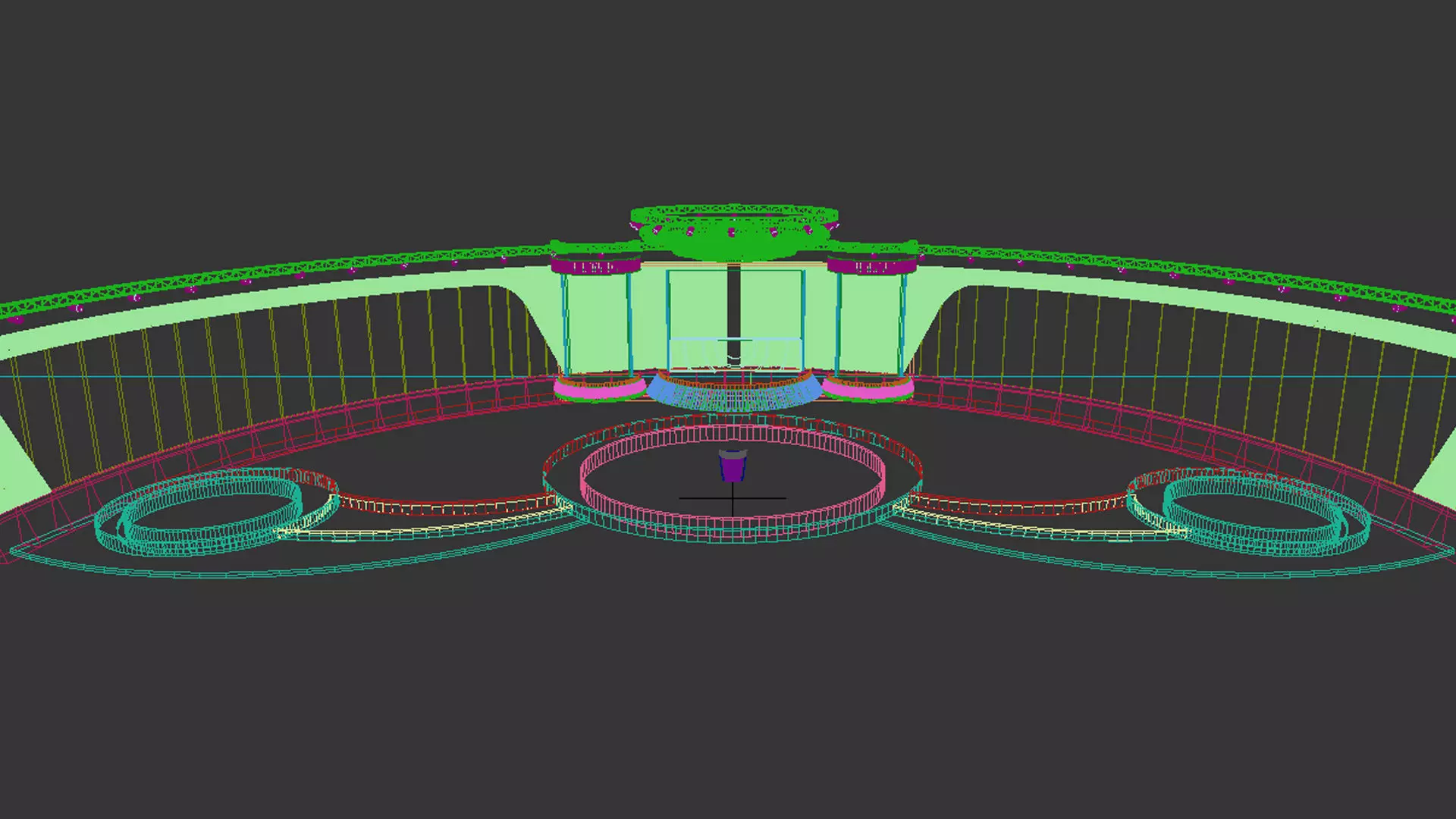 Virtual Stage 3D model_7