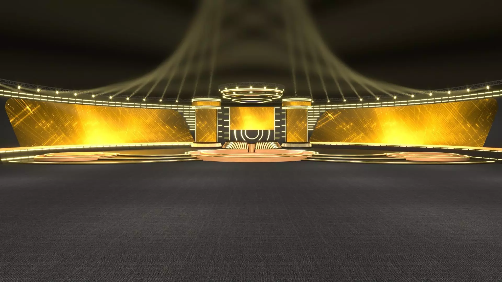 Virtual Stage 3D model_1