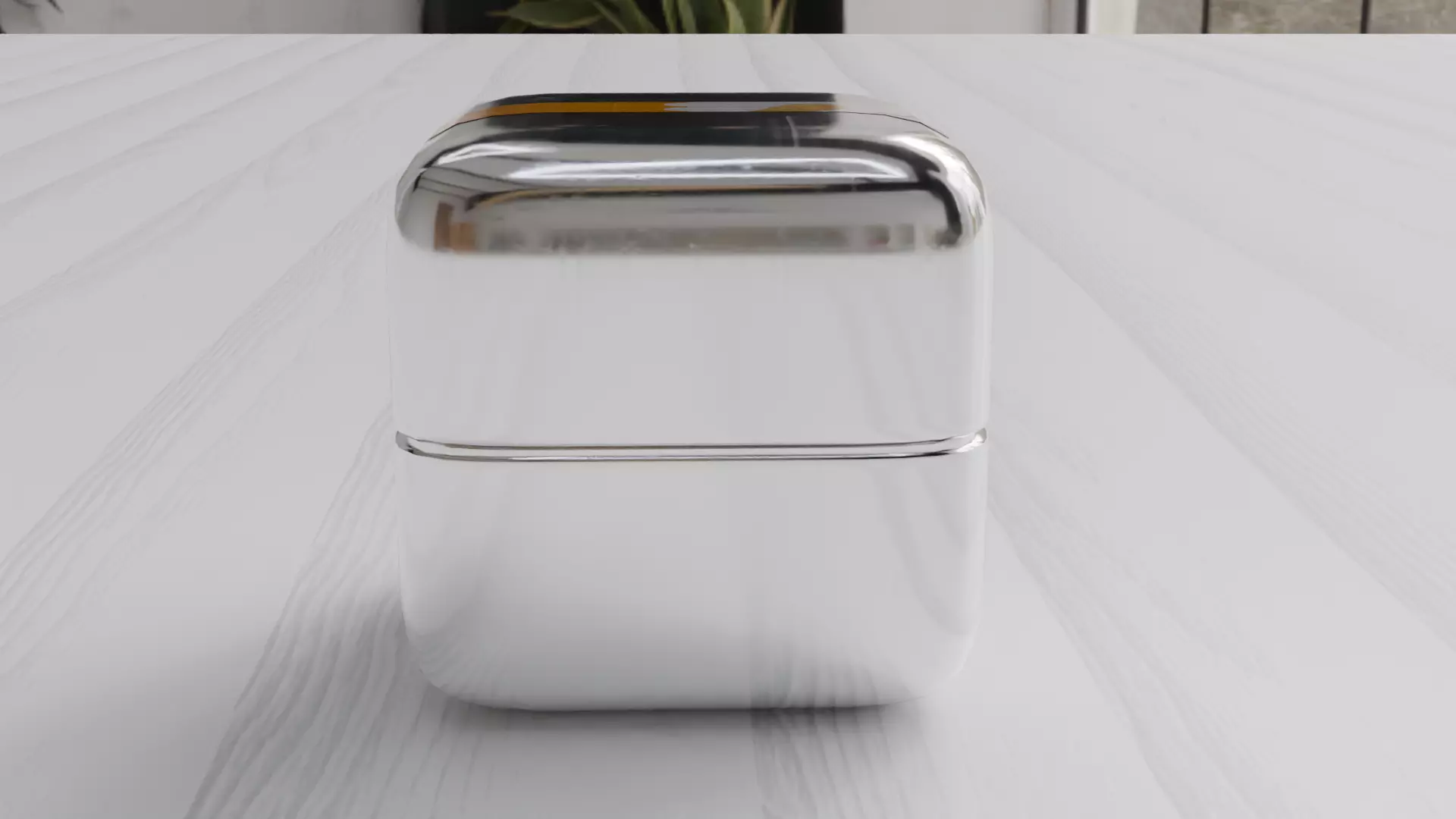 Aluminium Square Tin can Low-poly 3D model_5