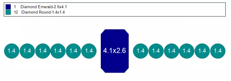 4 Prong Diamond Engagement Ring 3D print model_4