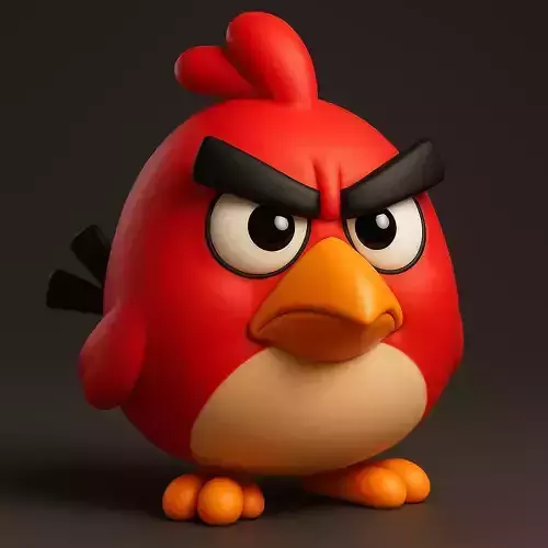Matilda Red Angry bird with Legs