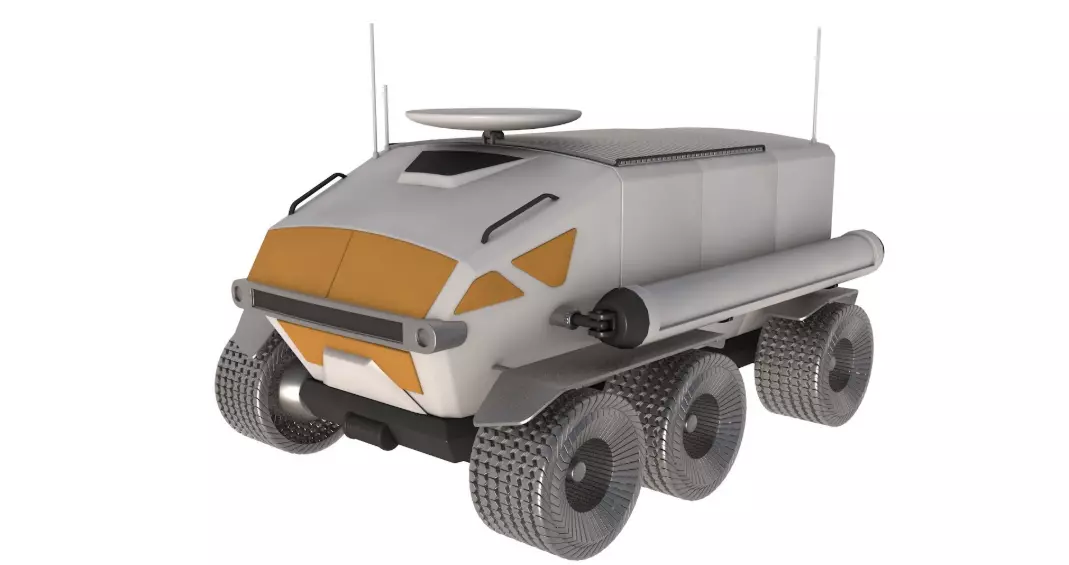 Luna Cruiser 3D model