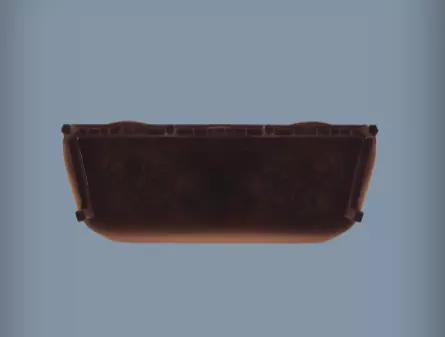 Ornate vintage sofa with tufted cushions 3d Model 3D print model_5