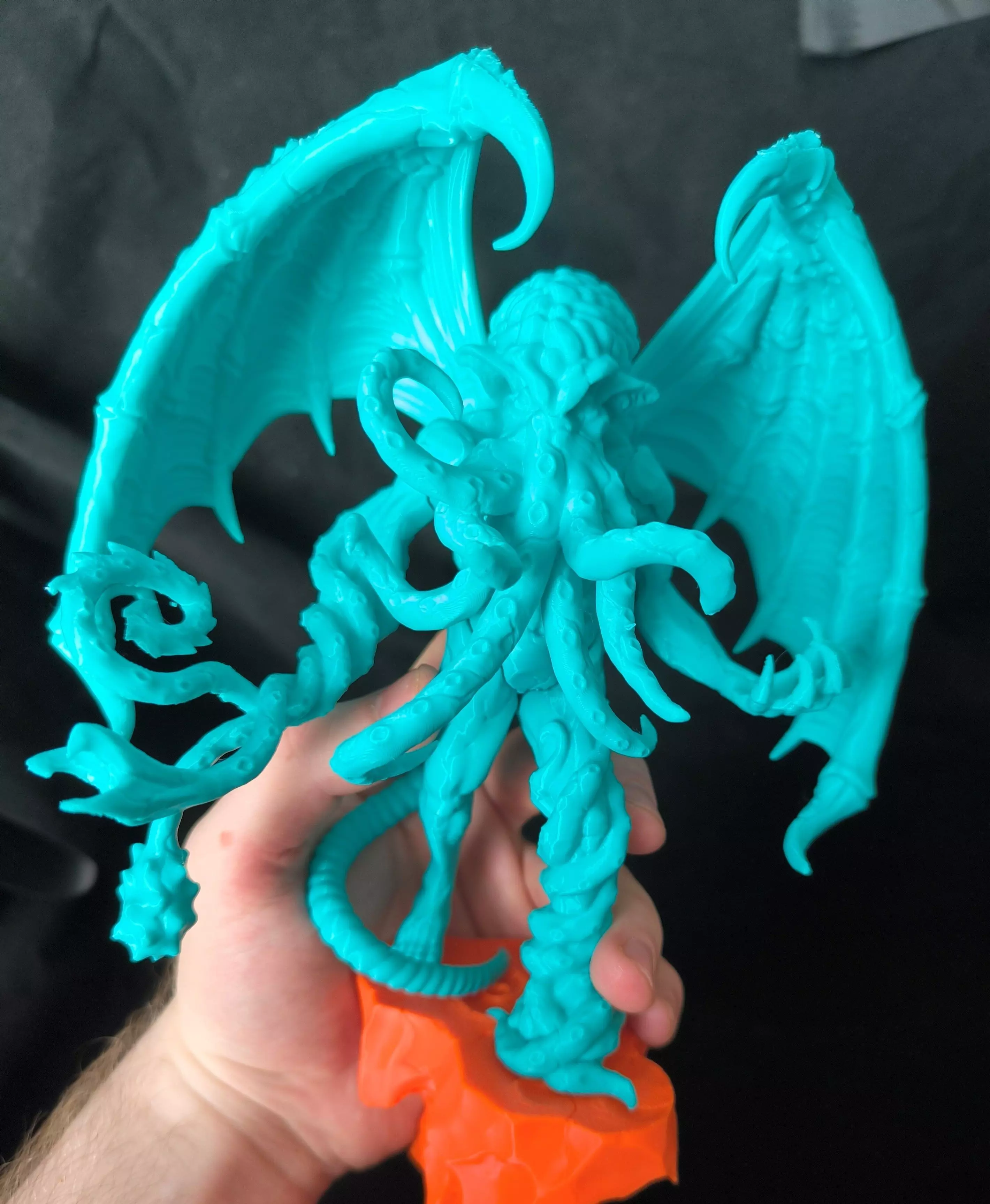 Ancient cthulhu warlord 3D print model