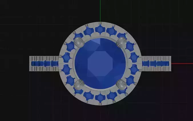 4 Prong Diamond Engagement Ring