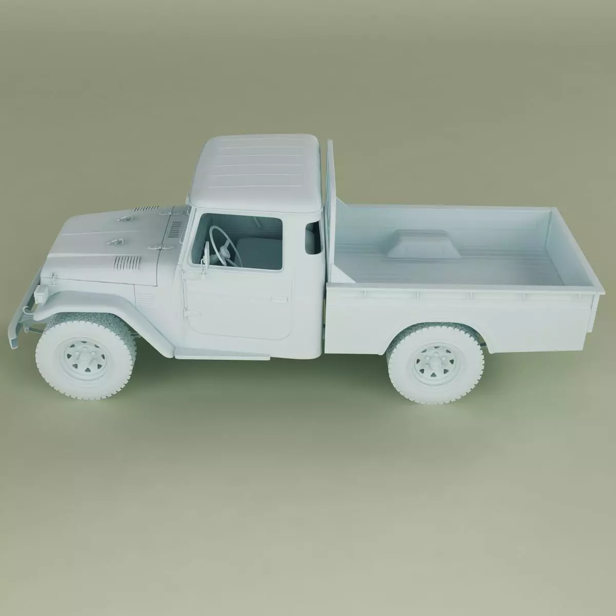 Toyota Land Cruiser FJ45 Pickup 3D model_15