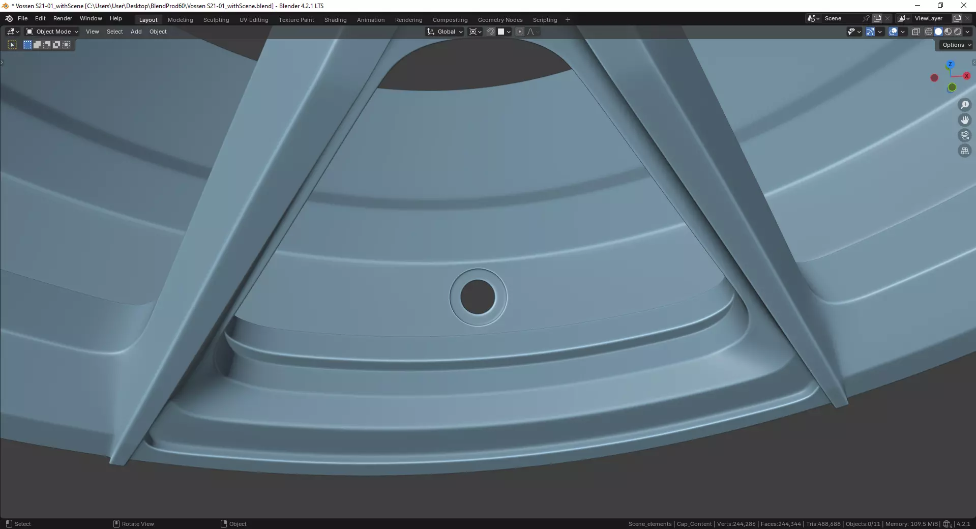 Vossen S21-01 Rim 3D model_11