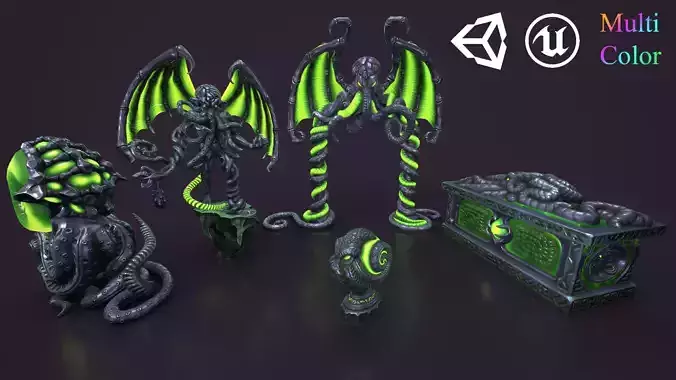 Ancient statues collection