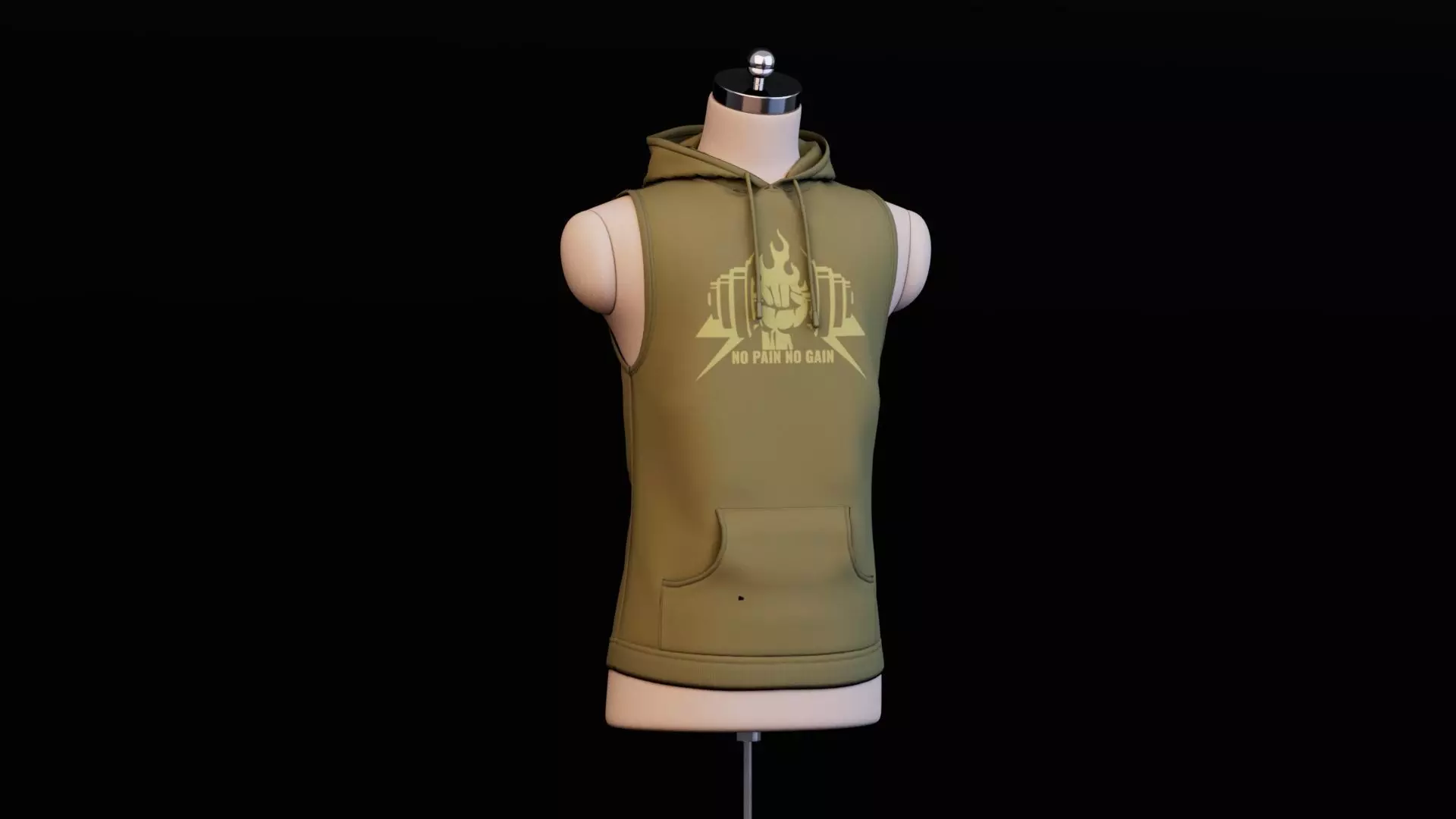 Mannequin Dress Form Collection 3D model_7