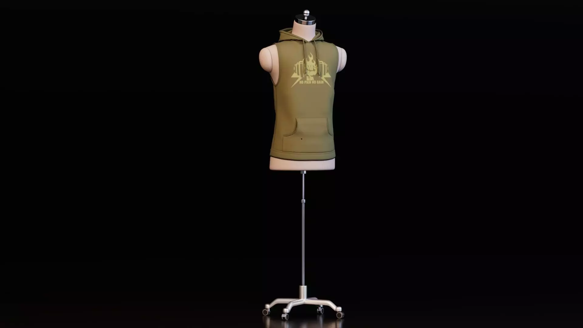 Mannequin Dress Form Collection 3D model_6