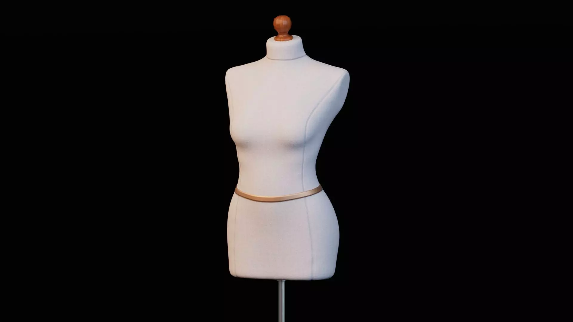 Mannequin Dress Form Collection 3D model_10