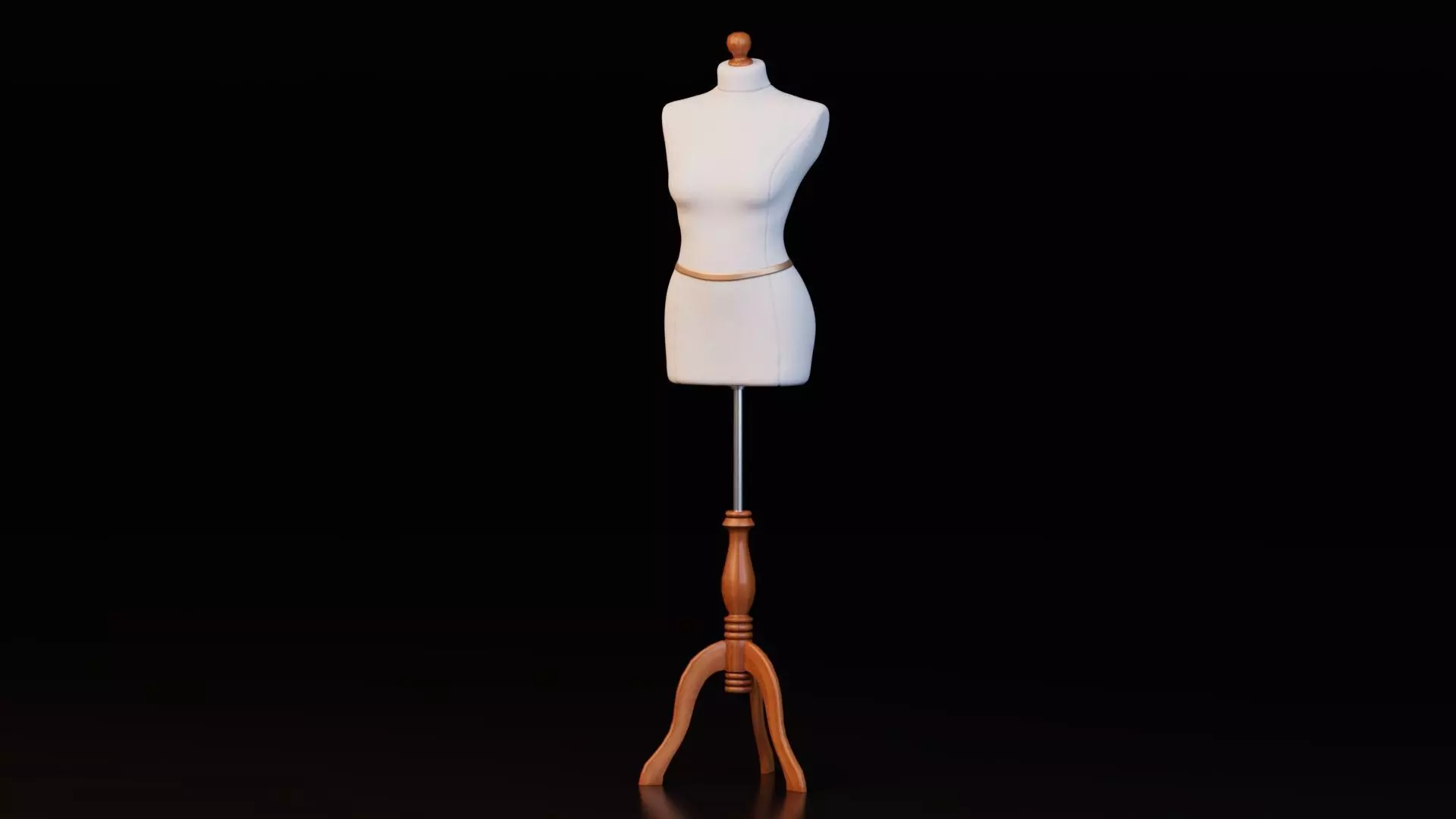 Mannequin Dress Form Collection 3D model_9