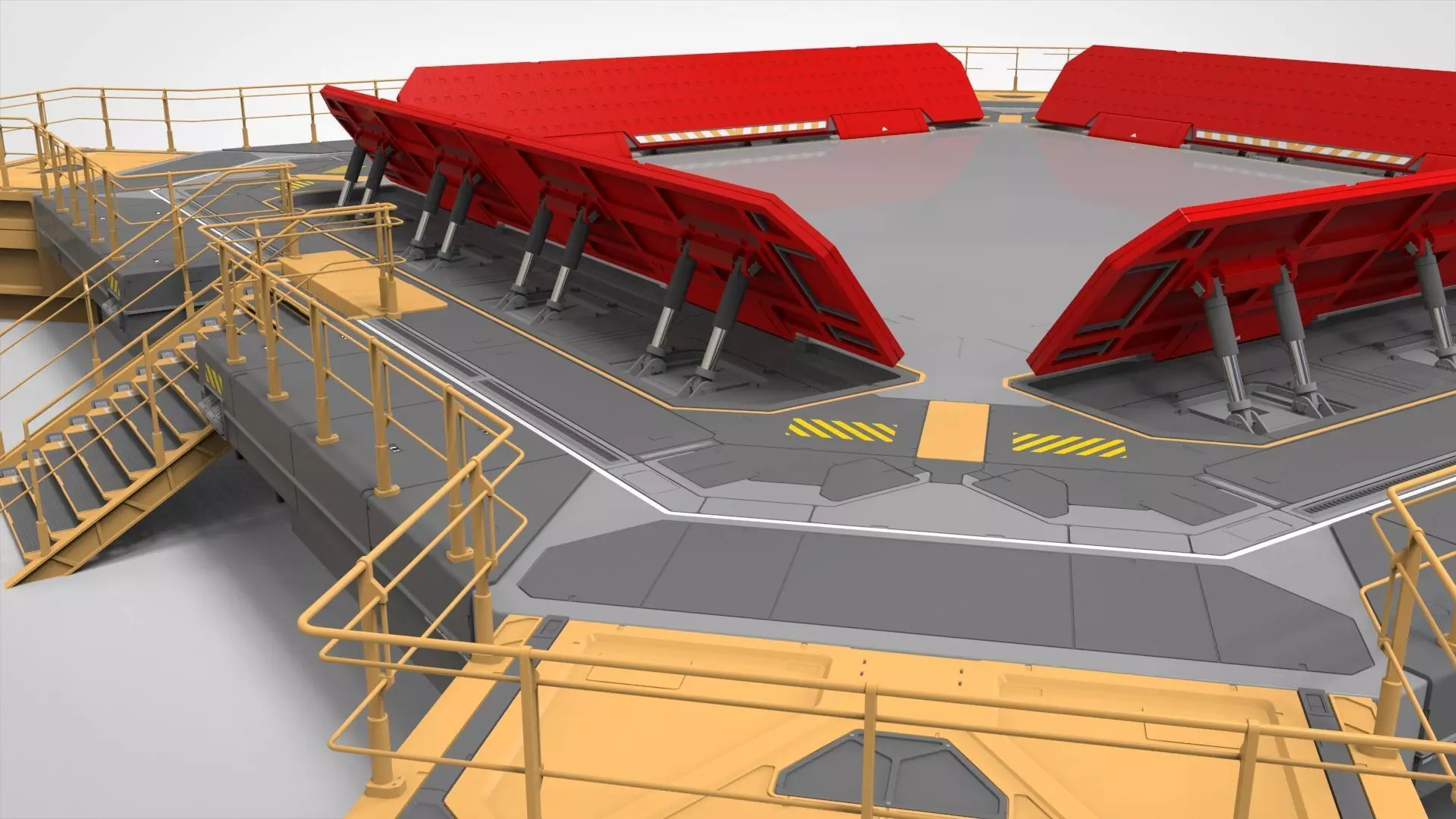 Sci-fi architecture 13 3D model_13