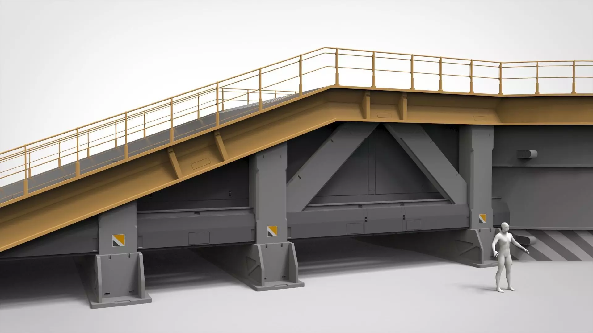 Sci-fi architecture 13 3D model_6