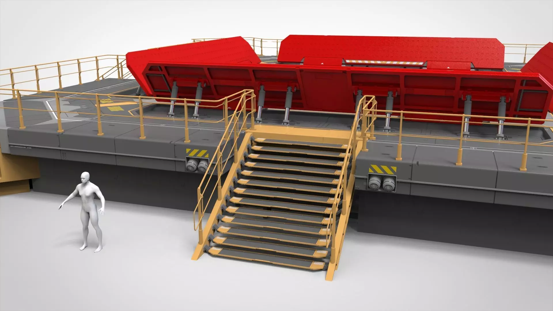 Sci-fi architecture 13 3D model_12