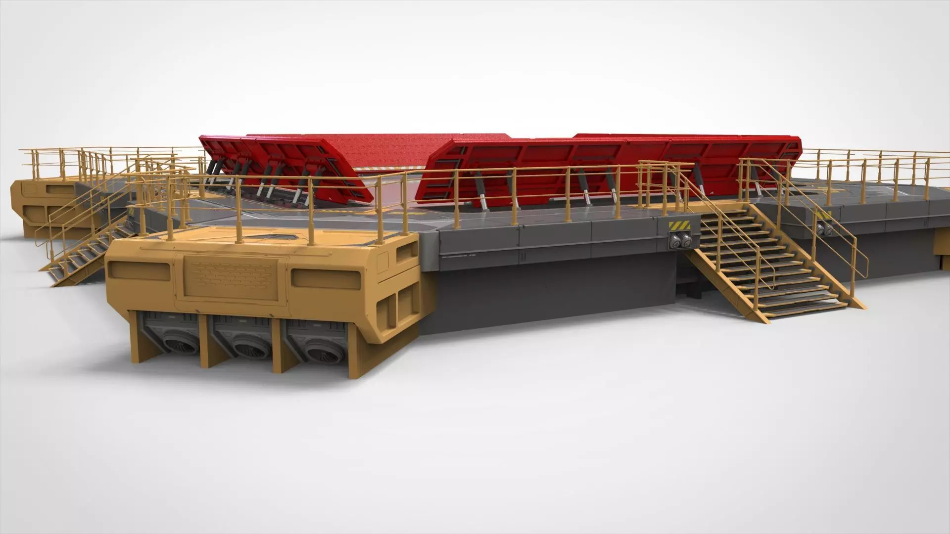 Sci-fi architecture 13 3D model_17