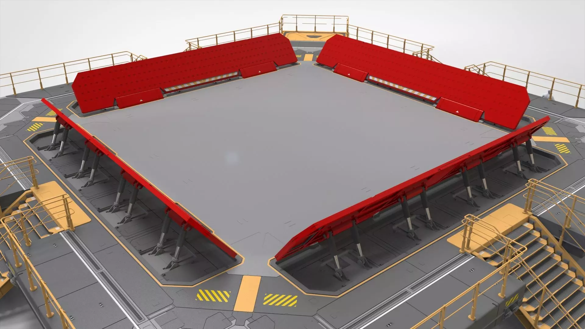 Sci-fi architecture 13 3D model_16