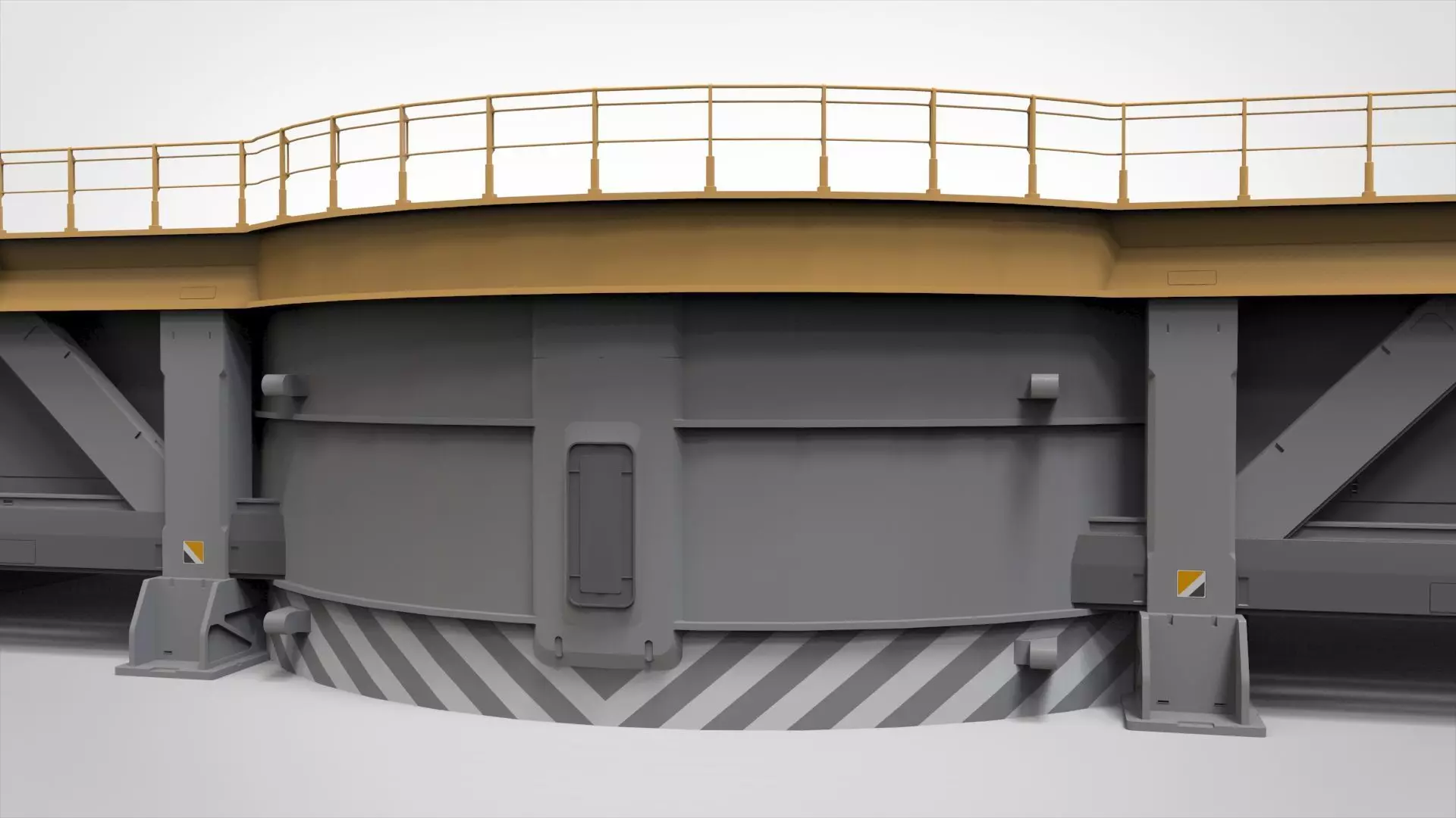 Sci-fi architecture 13 3D model_7