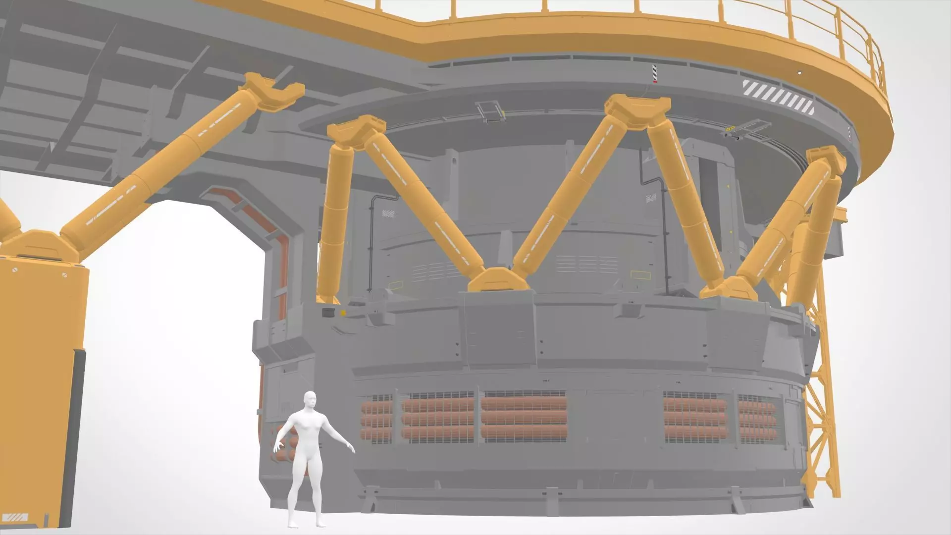 Sci-fi architecture 13 3D model_27