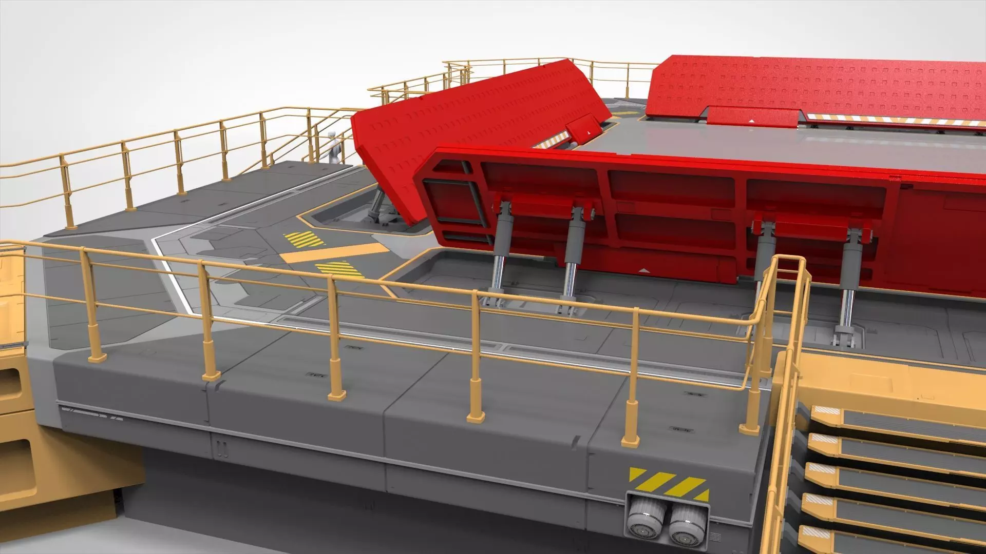 Sci-fi architecture 13 3D model_15