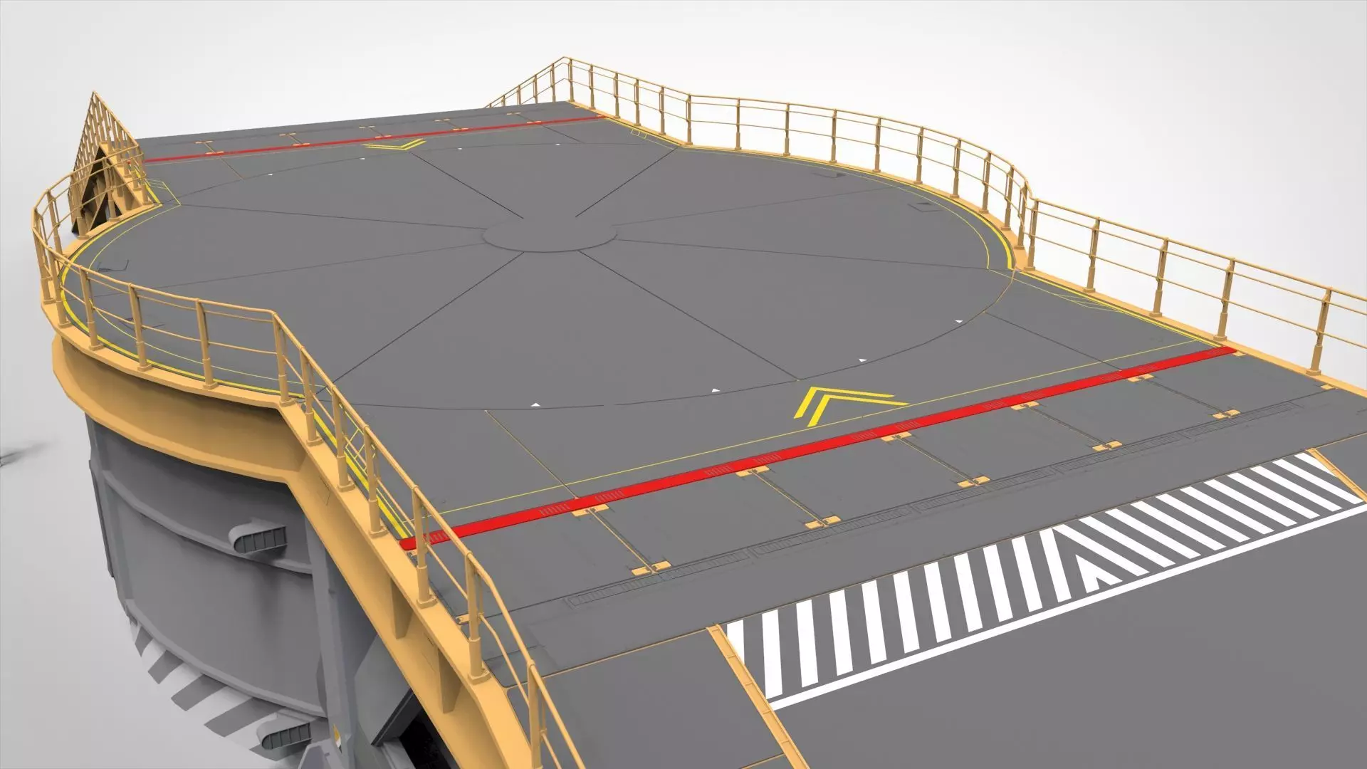 Sci-fi architecture 13 3D model_8