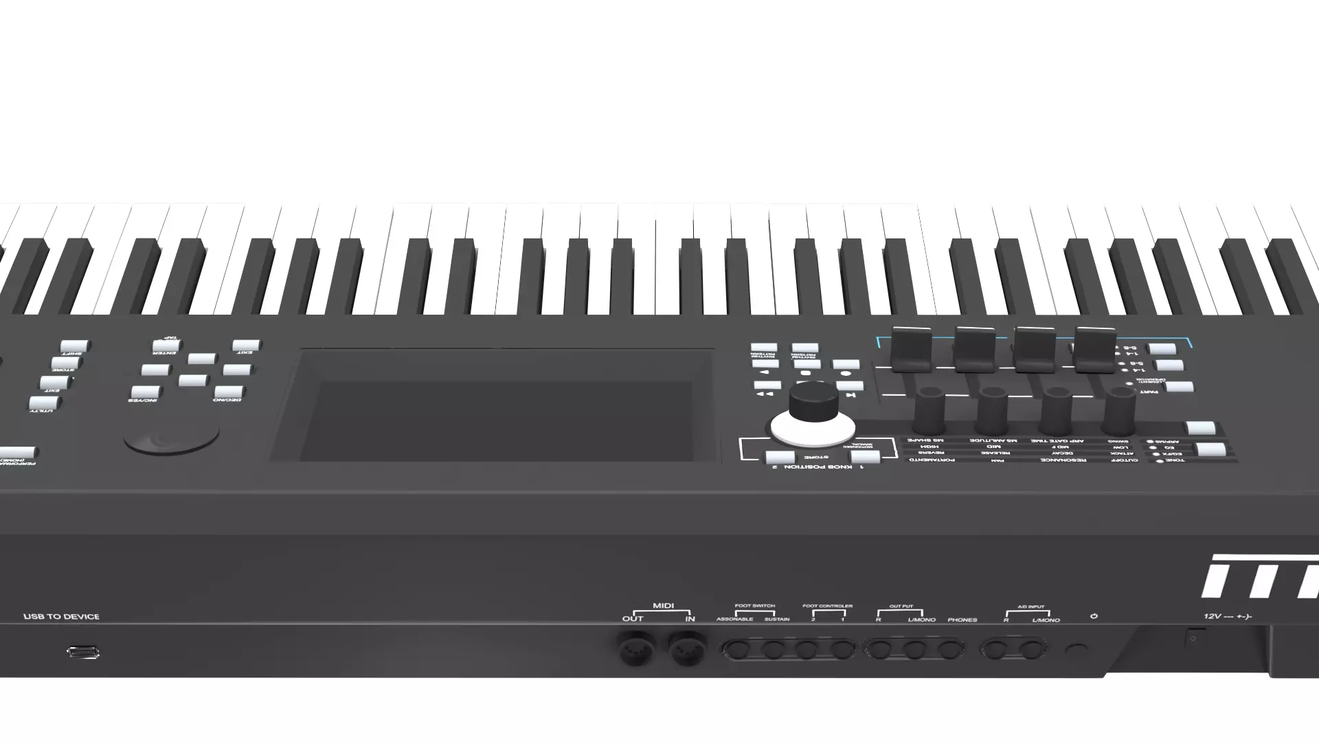 Yamaha Piano Workstation 3D Model 3D model_3