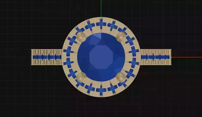 4 Prong Diamond Engagement Ring