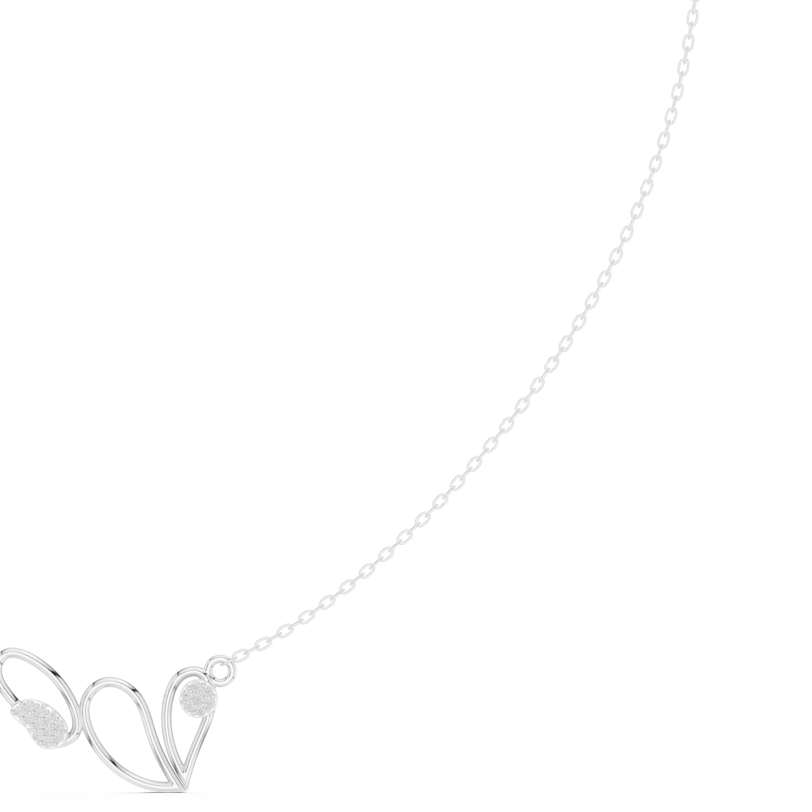 Heart And Oval Shape Pendant For A Necklace 3DM STL Video 3D print model_2