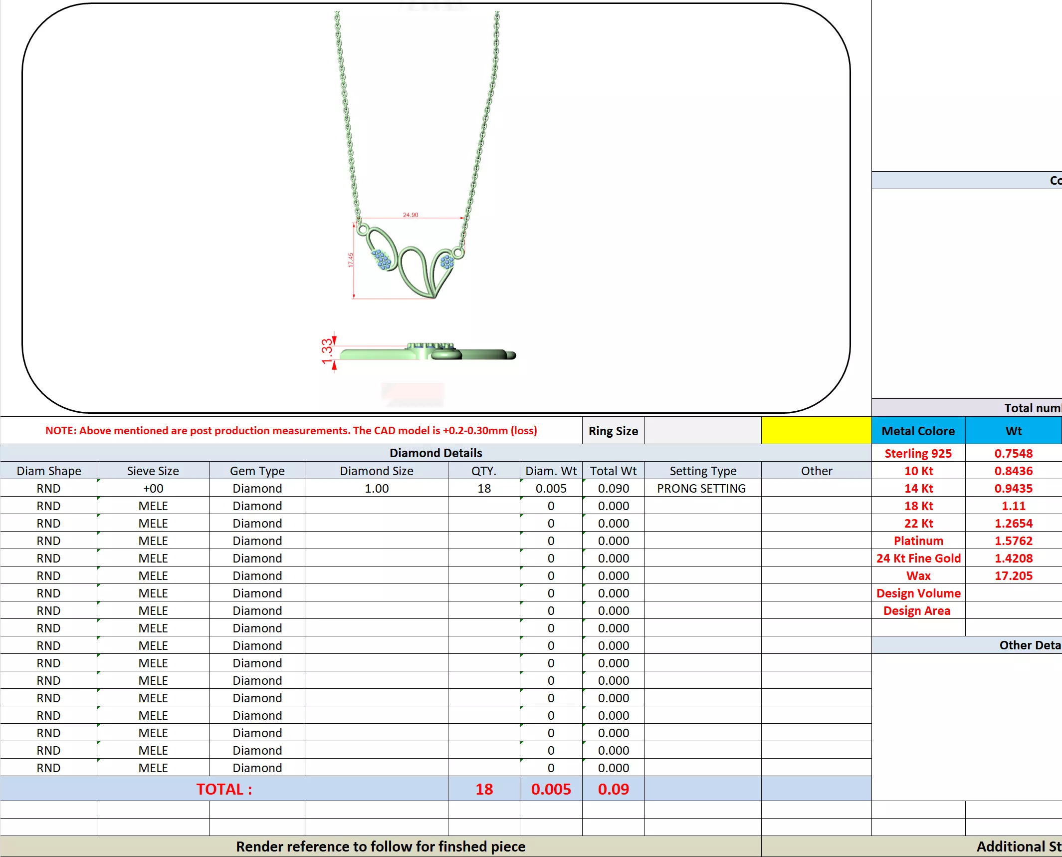 Heart And Oval Shape Pendant For A Necklace 3DM STL Video 3D print model_13