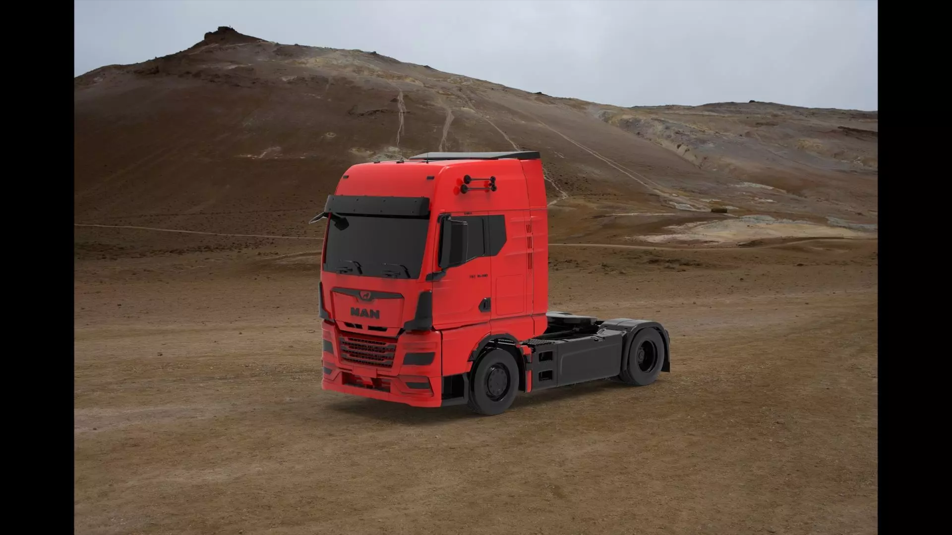 truck 3D print model