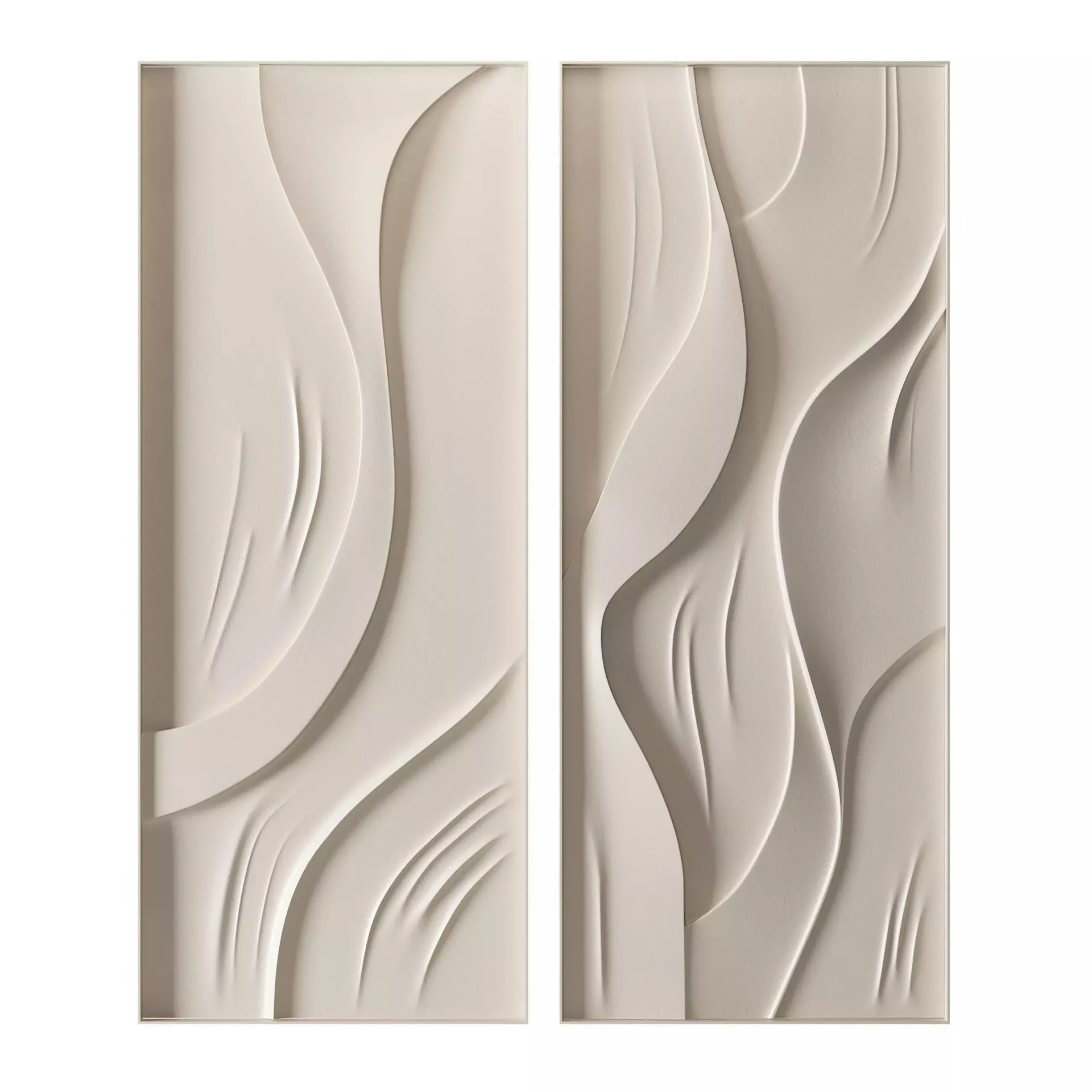 Wall Decor Set 01 3D Model Collection_10