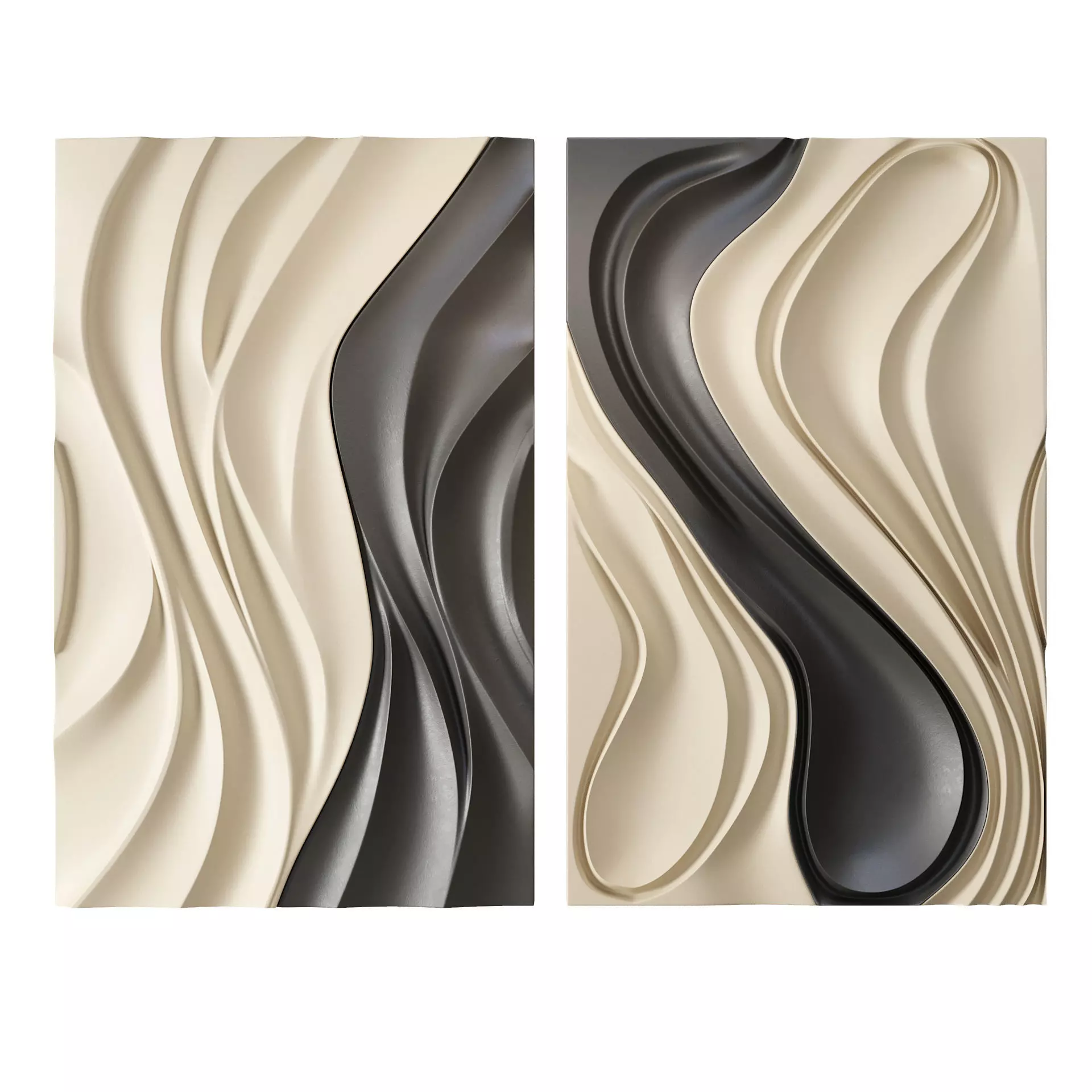 Wall Decor Set 01 3D Model Collection_14